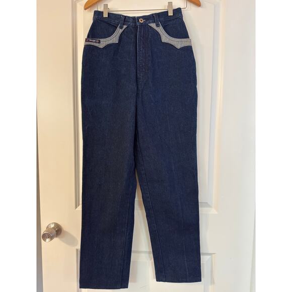 blaze Denim - RARE VTG FIND! Vintage Blaze Western Rodeo High-Rise Jeans - 28